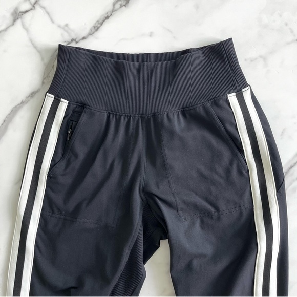 Athleta Venice Side Stripe Joggers Size Small High Rise Althetic Sweat Pants XS - Picture 7 of 13